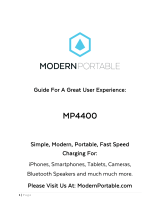 Modern Portable MP4400 User manual