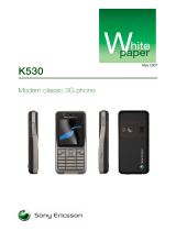Sony Ericsson K530 Important information