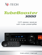 X4-TECH TubeBooster 3000 User manual