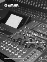 Yamaha DM2000 User manual