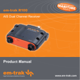 Em-Trak R100 User manual