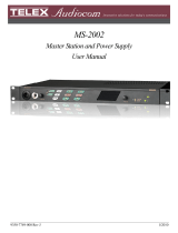 Audiocom MS-2002 User manual