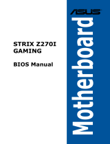 Asus ROG STRIX Z270-I GAMING Owner's manual