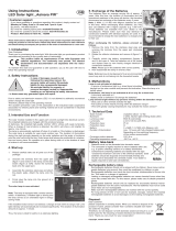 esotec 102096 Operating instructions