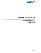 NEC Dterm DTZ-8R-1 Owner's manual