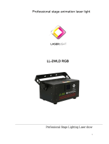 LaserLight LL-2WLD RGB User manual