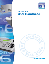 Sonifex PI-6C User Handbook Manual