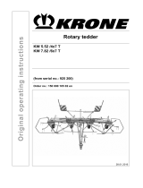Krone KW 5.52 /4x7 T, KW 7.82 /6x7 T Operating instructions
