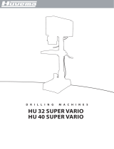 Huvema HU 32 SUPER VARIO User manual