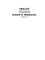 IBASE Technology IB915F User manual