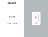 Audio Research GSi75 User manual