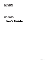 Epson DS-1630 User manual