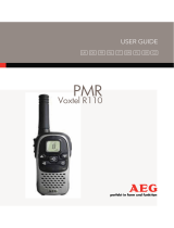 AEG Voxtel R110 User manual