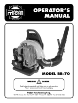 FRADAN BB-70 User manual