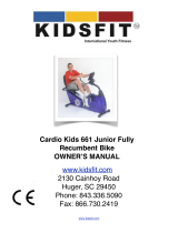 KIDSFIT Cardio Kids 661 Owner's manual