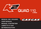 GAS GAS K2 QUAD 110 User manual