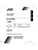 JVC KD-MX3000 User manual