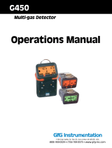 GfG Instrumentation G450 Operating instructions