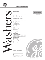 GE WSKS3040 User manual