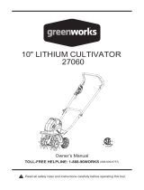 Greenworks 27062 Owner's manual