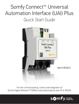 Somfy Connect UAI Plus Quick start guide