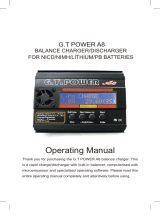 G.T.POWER A8 Operating instructions