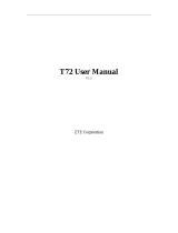 ZTE Q78-T72 User manual