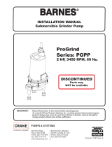 Barnes PGPP2022A Installation guide