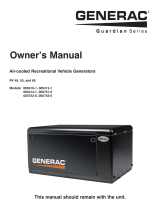 Generac Power Systems RV 65 SERIES Owner's manual