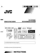 JVC KD-DV5506 Instructions Manual