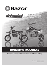 Razor Dirt Rocket MX350 Owner's manual