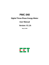 CET PMC-340 User manual
