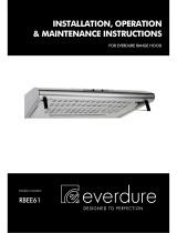 Everdure RBES62 Installation, Operation & Maintenance Instructions Manual