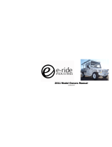 E-ride Industries 2011 EXV4 Owner's manual