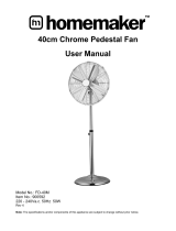 Homemaker FD-40M User manual