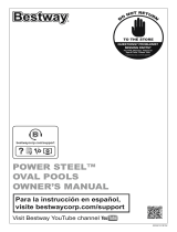 Bestway Power Steel Oval Pools User manual