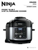 Ninja FOODI 10–in–1 8-QT XL Pressure Cooker Owner's manual