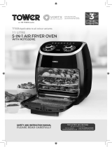 Tower 11 Liter 5-n-1 Air Fryer Oven User manual