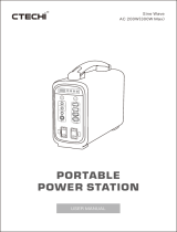CTECHi G240N Portable Power Station User manual