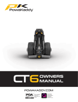 Powakaddy CT6 Owner's manual