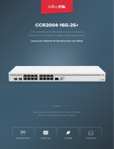 MikroTik CCR2004-16G-2S+ Wireless and Routers User guide