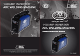 SCA 140 AMP Inverter ARC Welding Machine User manual