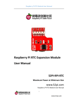 Raspberry Pi 52PI-RPI-RTC User manual