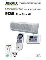 Aermec FCW 21 Technical And Installation Manual