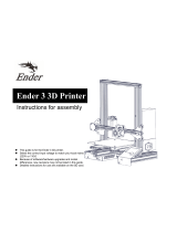 Ender 3 Series Instructions For Assembly