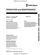 Rolls-Royce RR300 series Operation and Maintenance Manual