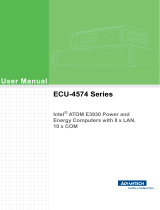 Advantech ECU-4574 User manual
