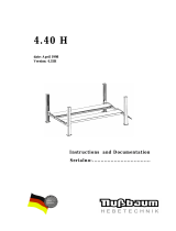 Nussbaum 4.40H 09/98 Operating instructions