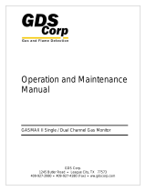 GDS GASMAX II Operation and Maintenance Manual
