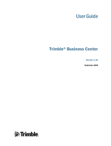 TRIMBLE Business Center User guide